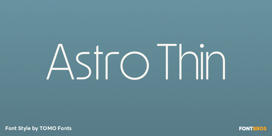 Astro Thin Poster