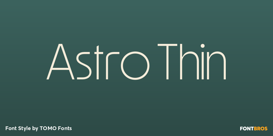 Astro Thin Poster