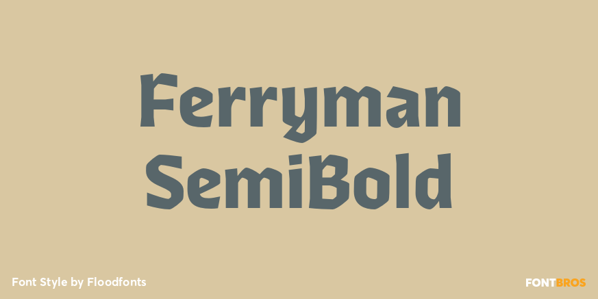 Ferryman SemiBold Poster