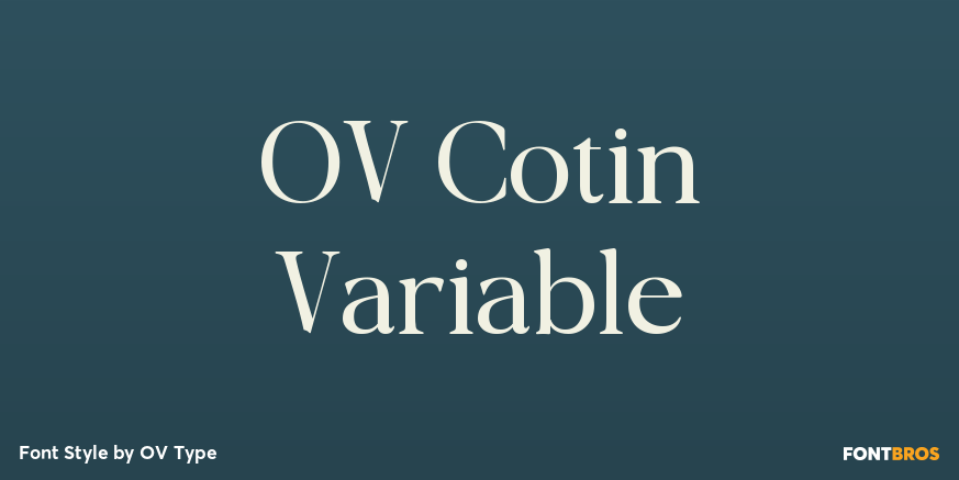 OV Cotin Variable Poster