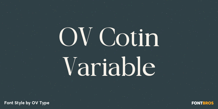 OV Cotin Variable Poster