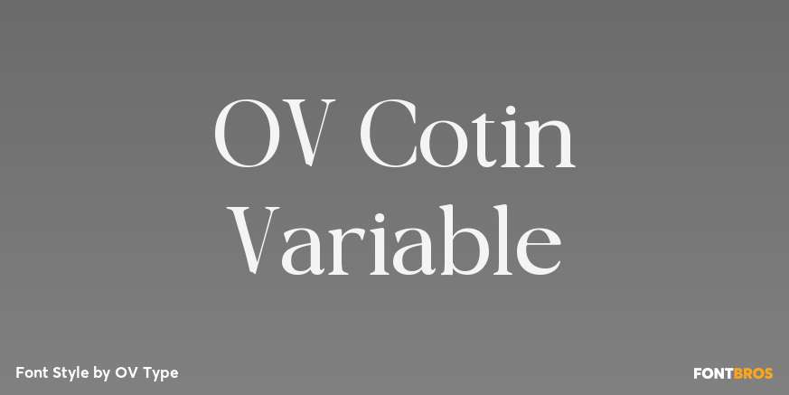 OV Cotin Variable Poster