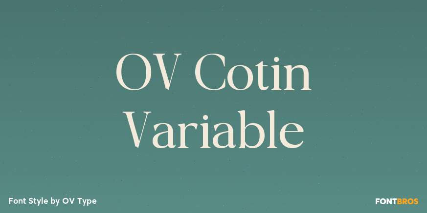 OV Cotin Variable Poster