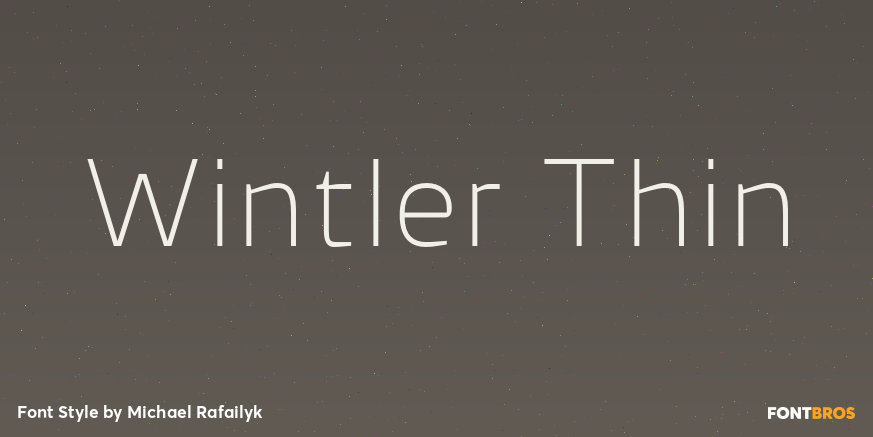 Wintler Thin Poster
