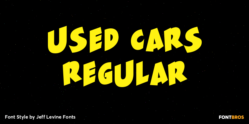 Used Cars Regular Poster