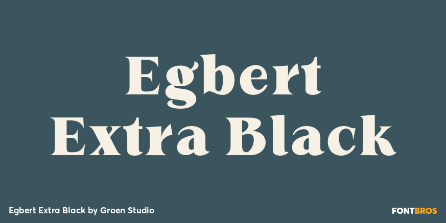 Egbert Extra Black Poster