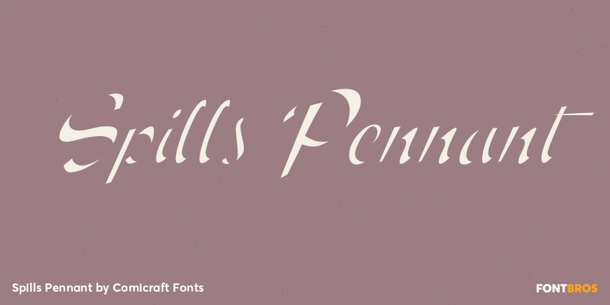 Spills Pennant Poster