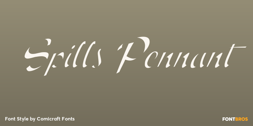 Spills Pennant Poster