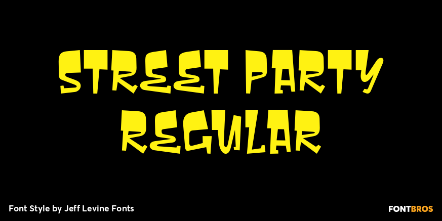 Street Party Regular Poster