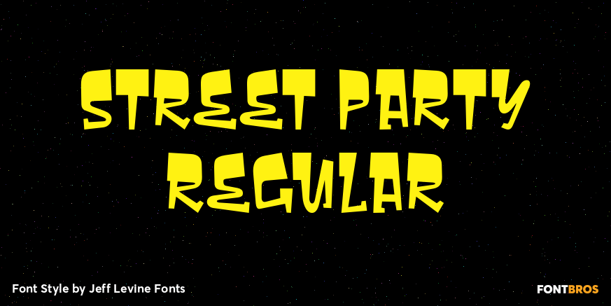 Street Party Regular Poster