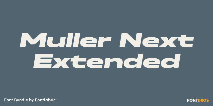 Muller Next Extended Poster