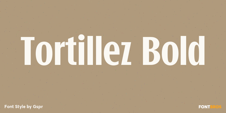 Tortillez Bold Poster