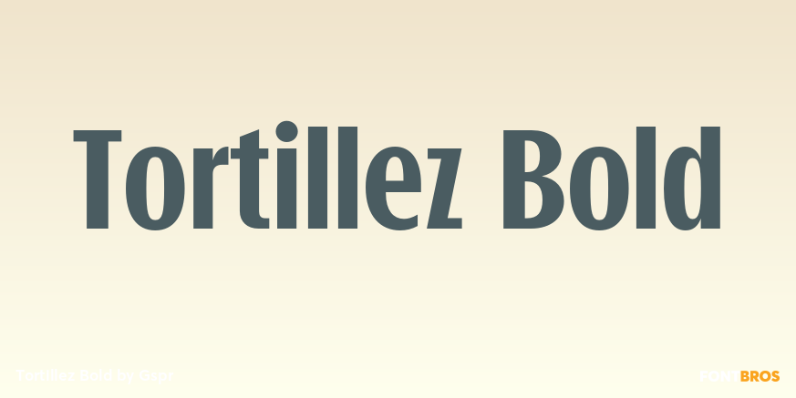 Tortillez Bold Poster