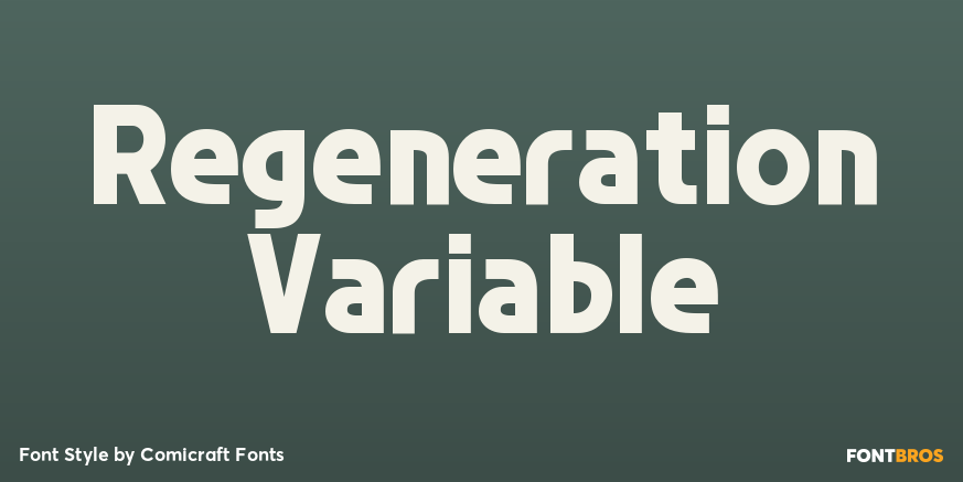 Regeneration Variable Poster