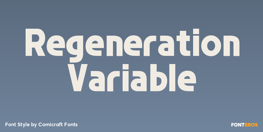 Regeneration Variable Poster