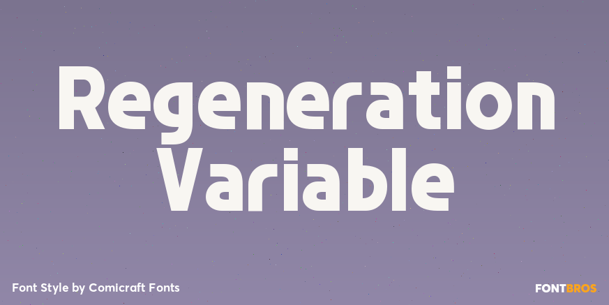 Regeneration Variable Poster