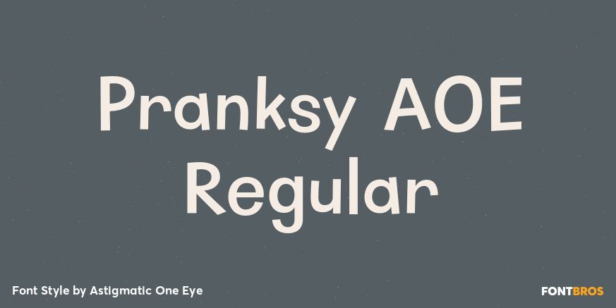 Pranksy AOE Regular Poster