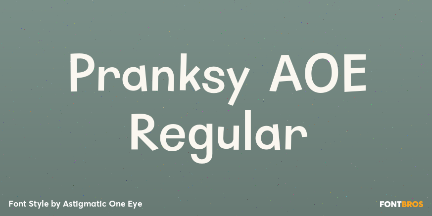 Pranksy AOE Regular Poster