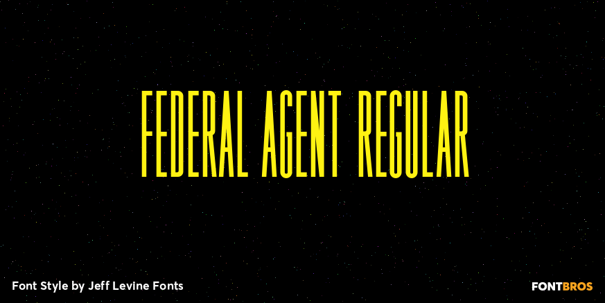 Federal Agent Regular Poster