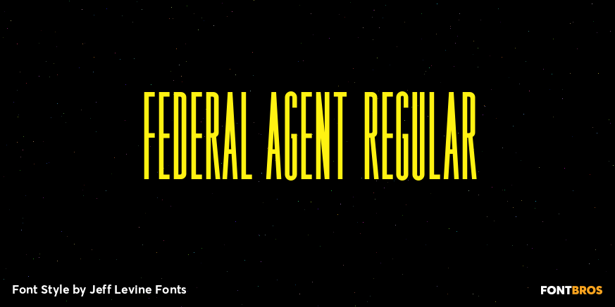 Federal Agent Regular Poster