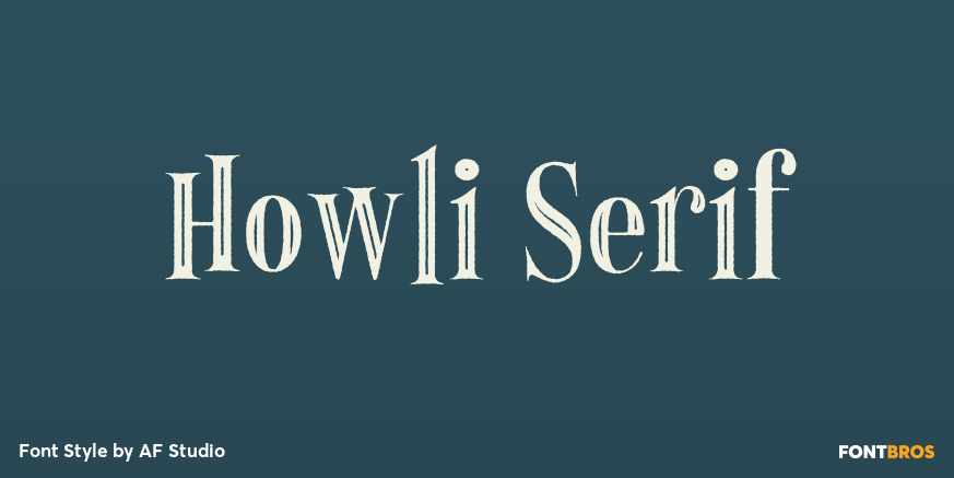 Howli Serif Poster