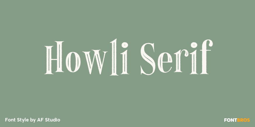 Howli Serif Poster