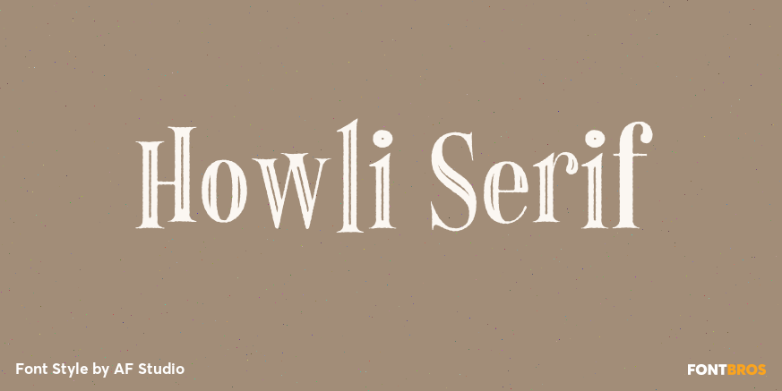 Howli Serif Poster