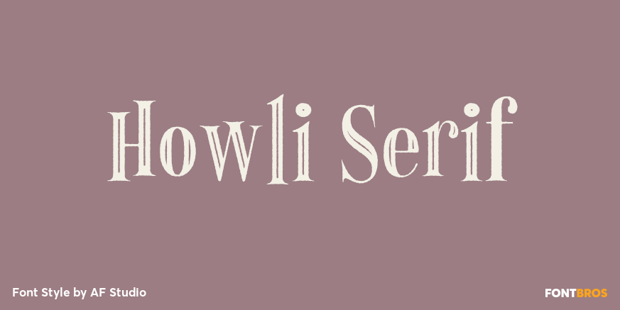 Howli Serif Poster