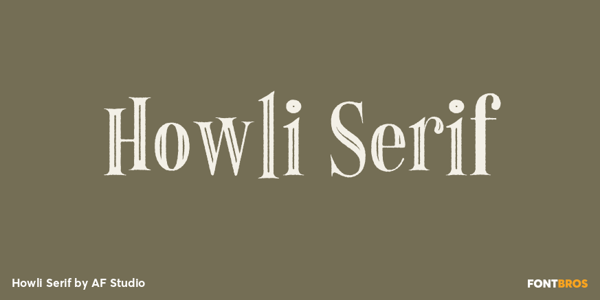 Howli Serif Poster