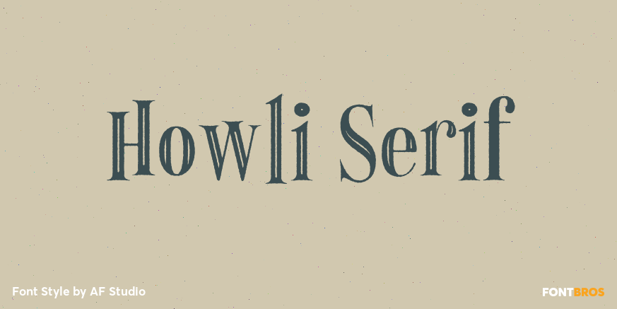Howli Serif Poster