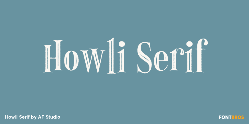 Howli Serif Poster