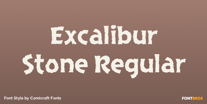 Excalibur Stone Regular Poster