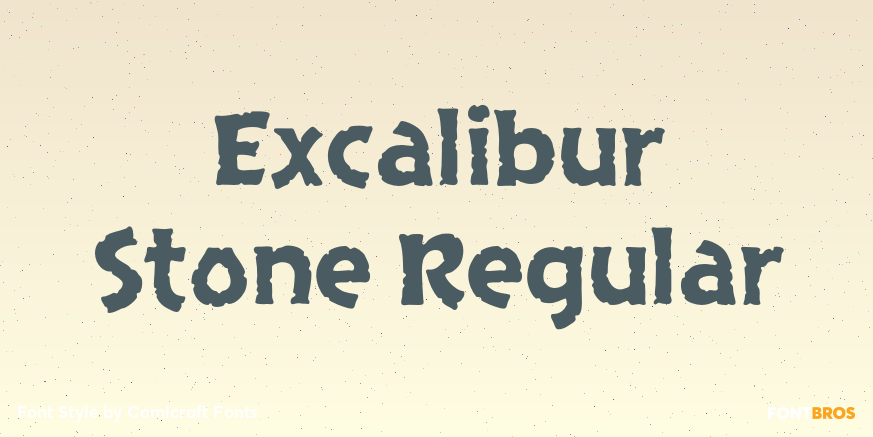 Excalibur Stone Regular Poster