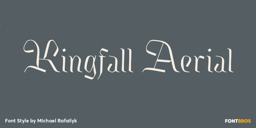 Kingfall Aerial Poster