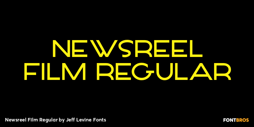 Newsreel Film Regular Poster