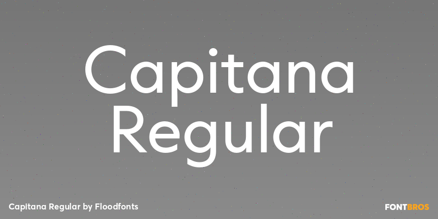 Capitana Regular Poster