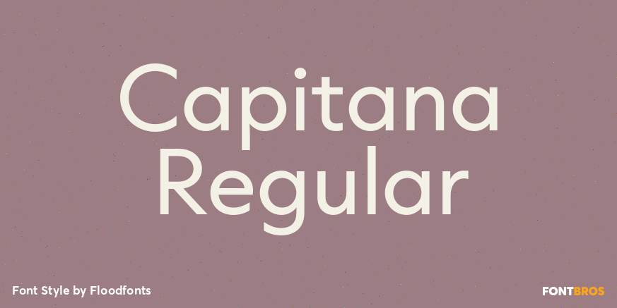 Capitana Regular Poster