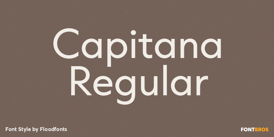 Capitana Regular Poster