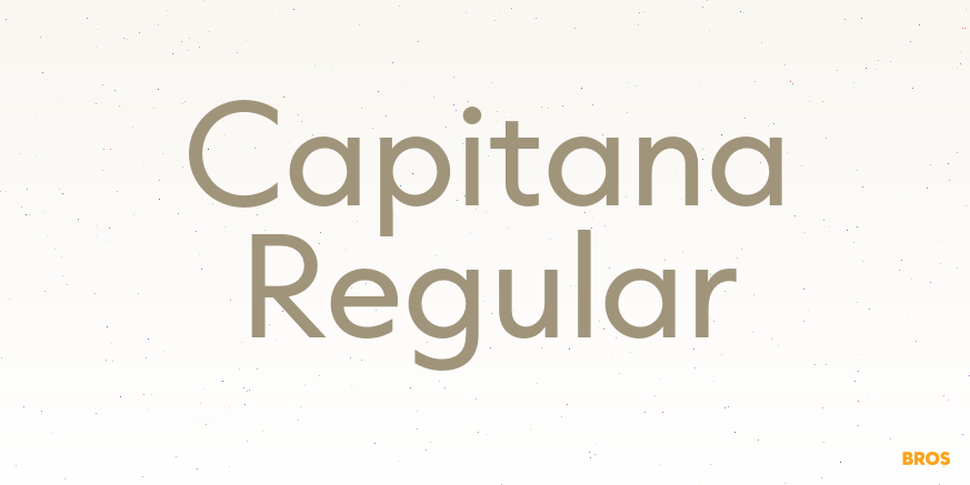 Capitana Regular Poster