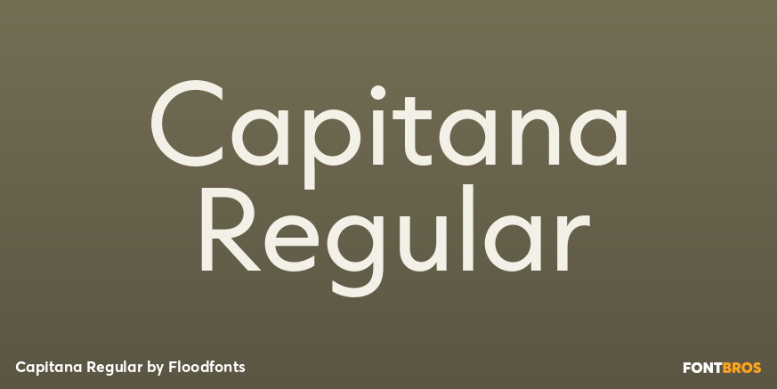 Capitana Regular Poster