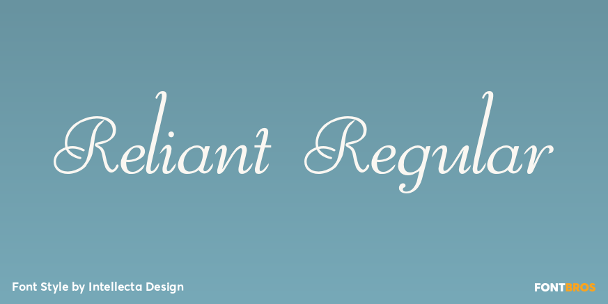 Reliant Regular Poster