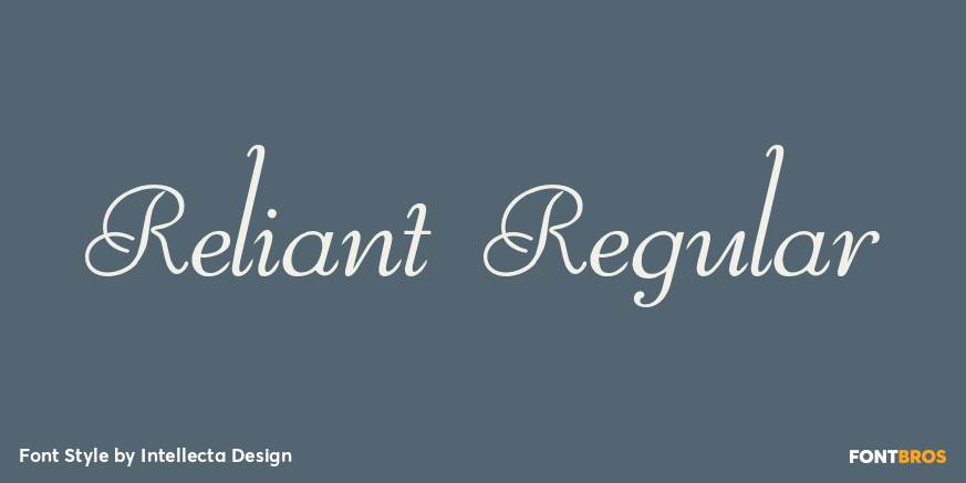 Reliant Regular Poster