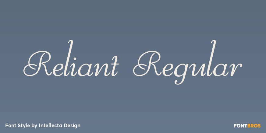 Reliant Regular Poster