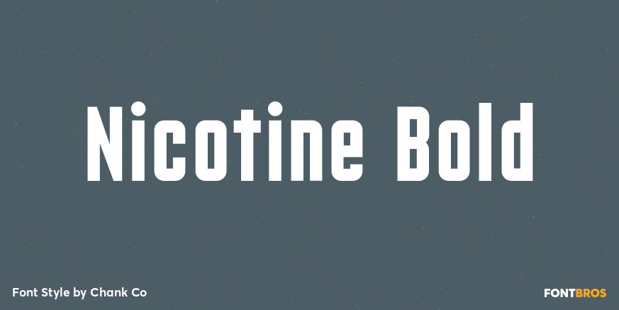Nicotine Bold Poster