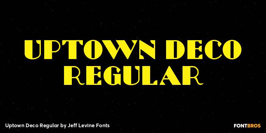 Uptown Deco Regular Poster