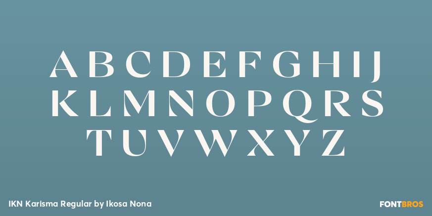 IKN Karisma Regular Font Poster #2