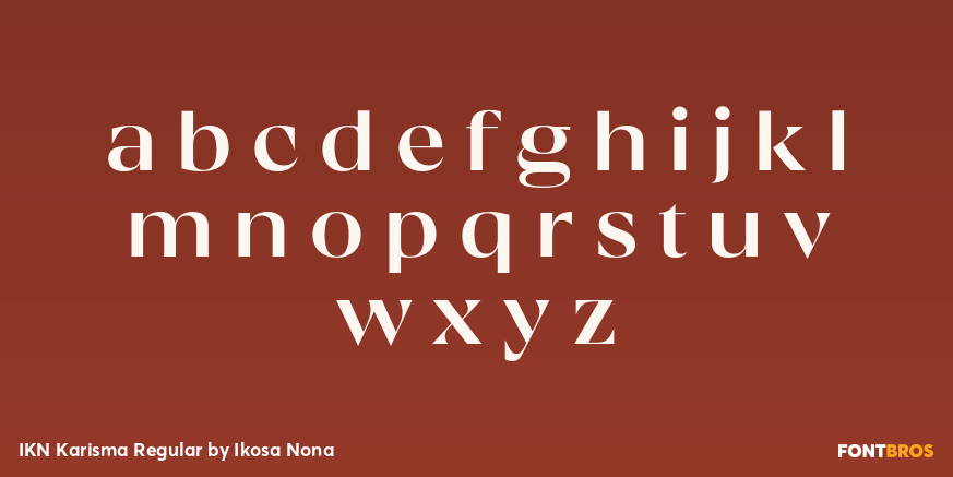 IKN Karisma Regular Font Poster #3
