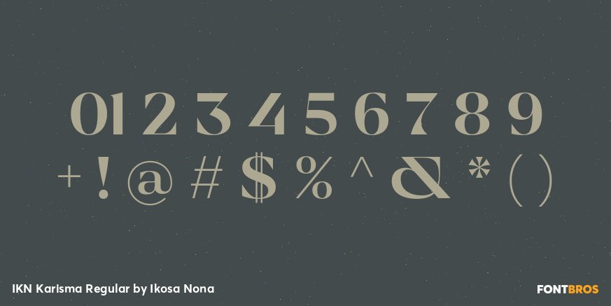 IKN Karisma Regular Font Poster #4