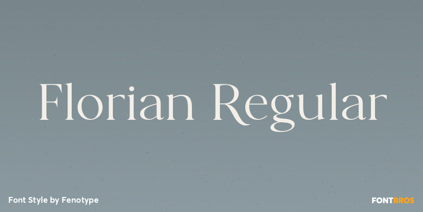 Florian Regular Poster