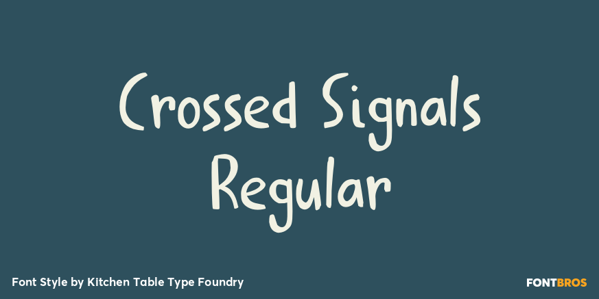 Crossed Signals Regular Poster